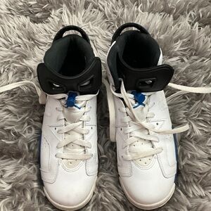 Nike Kids Air Jordan 6 Retro Low BG “Sport Blue” size 6.5Y w/ box